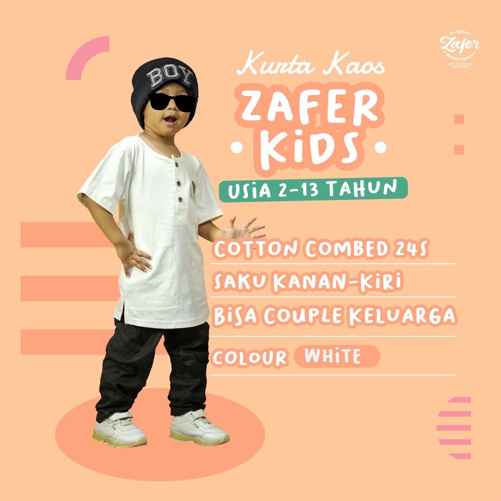 KURTA KAOS, KURTA ANAK, KURTA PAKISTAN, KURTA KAOS PREMIUM ZAFER WARNA ARMY
