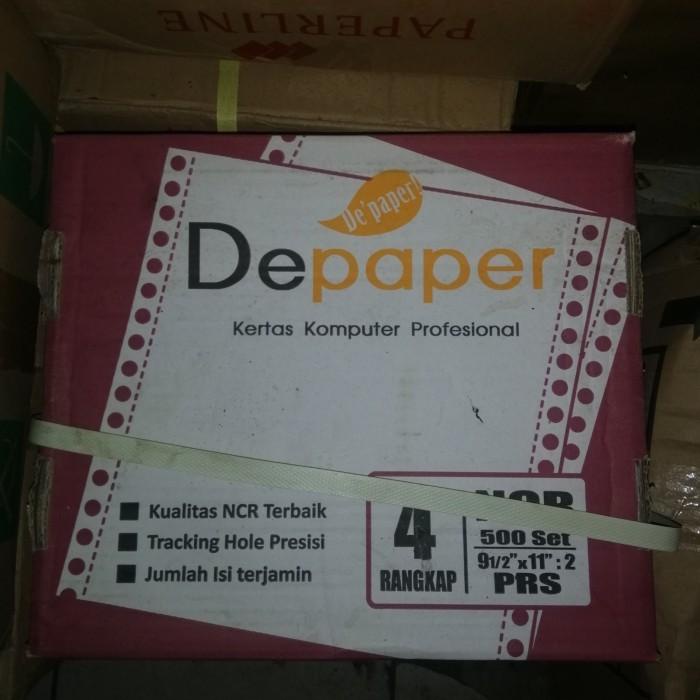 

Continuous Form 9.5X11, 4 Ply Full/Prs Warna Depaper (K4 Prs Depaper)