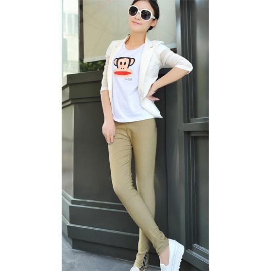 Pants Khaki Korean Fashion 76C34922