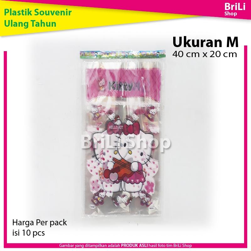 

Plastik Snack Souvenir Ultah Hello Kitty Sovenir Ulang Tahun Hellokitty Ukuran M Sedang