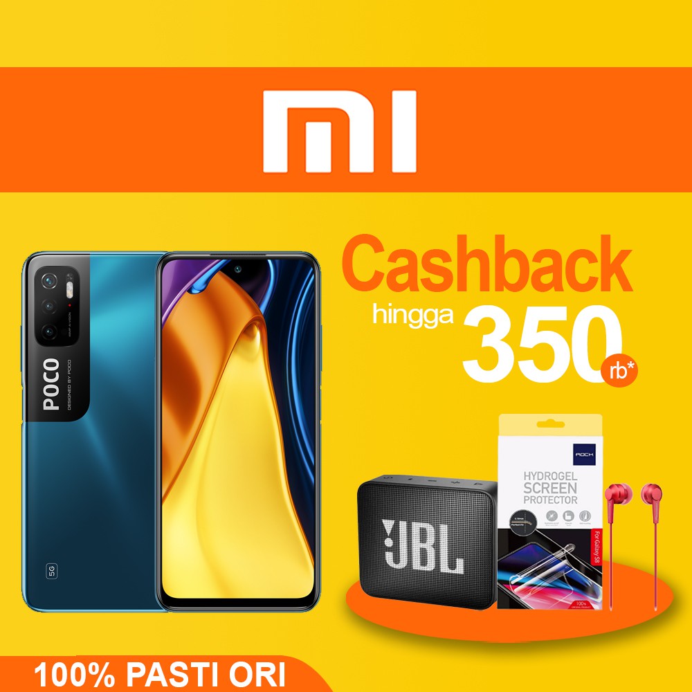 Xiaomi Poco M3 Pro 5G NFC 6/128GB 4/64GB Poco M3 Pro Garansi Resmi