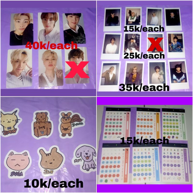 SHARING DECO KIT PC BTS