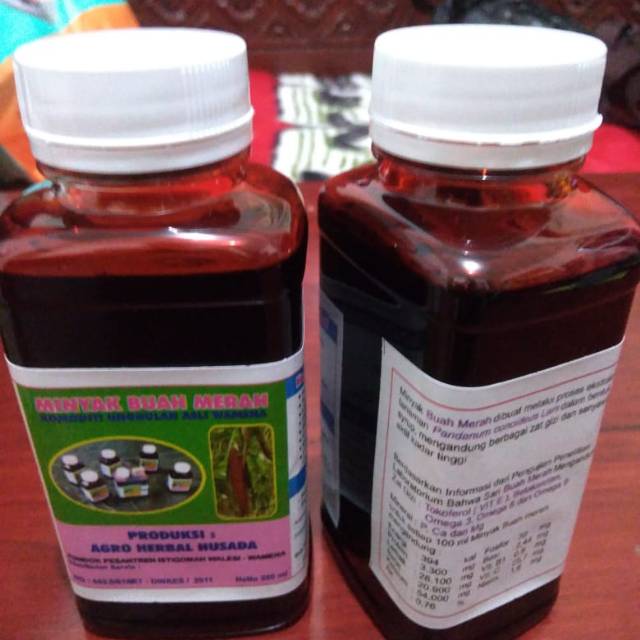 

Sari minyak buah merah asli wamena papua