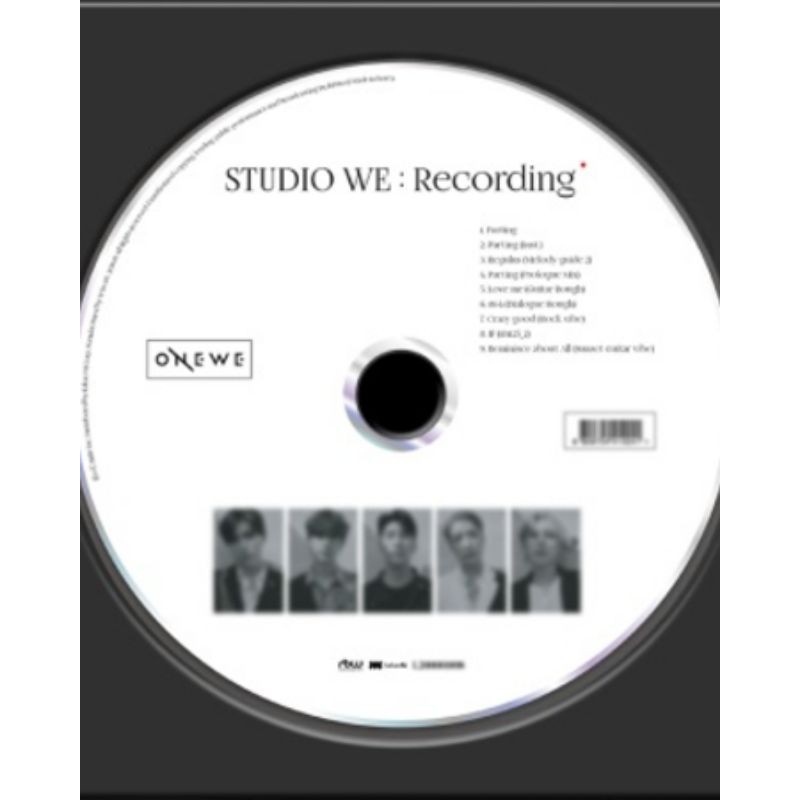 Demo Album Onewe BIZENT Studio We: Recording (+ POSTER)