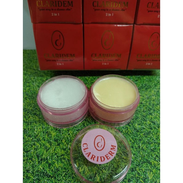 CREAM CLARIDERM SUSUN DAY &amp; NIGHT ORIGINAL // LUSINAN ( ISI 12 PCS )