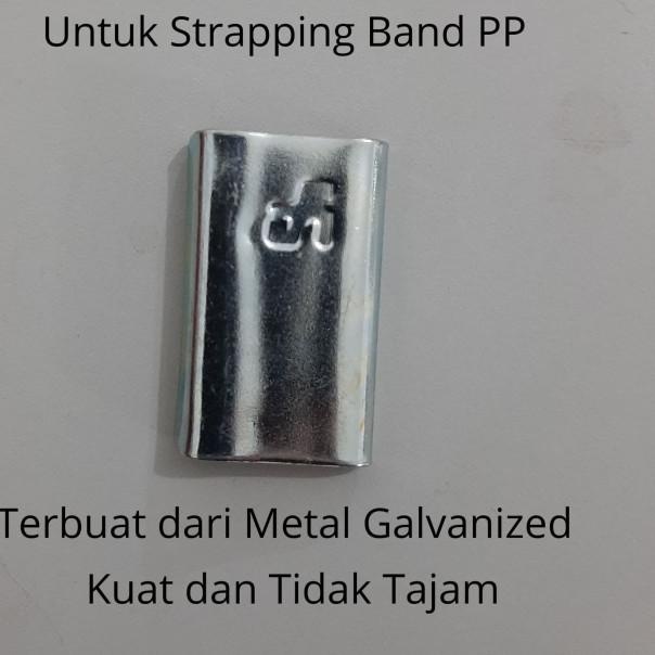 

METAL CLIP PLAT KLEM STRAPPING BAND PP