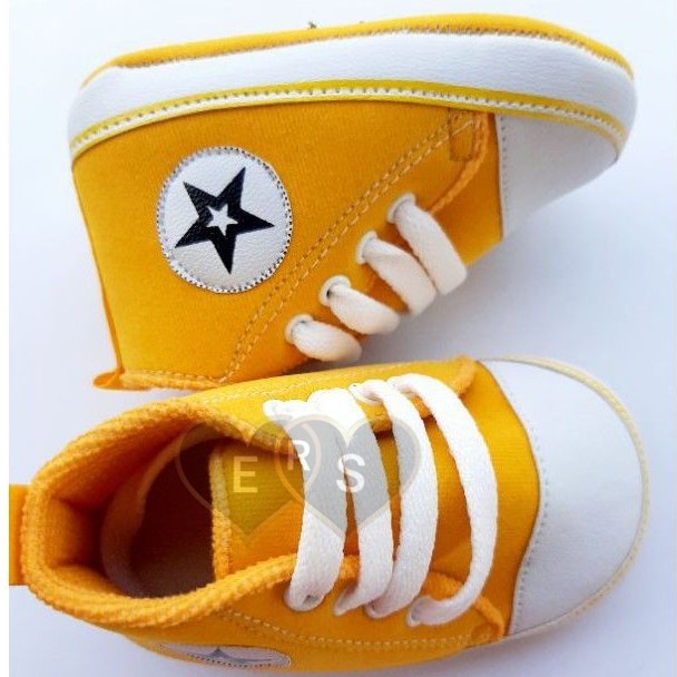 TOKOERS PRL02 Sepatu bayi newborn prewalker motif tali  umur 1 s/d 12 banyak warna