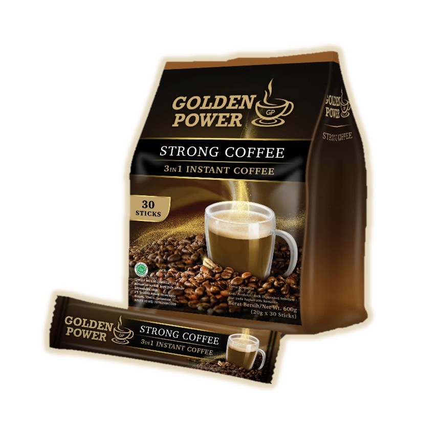 

Golden Powder Strong Coffeemix 3 in 1 Kopimix Kopi Instant