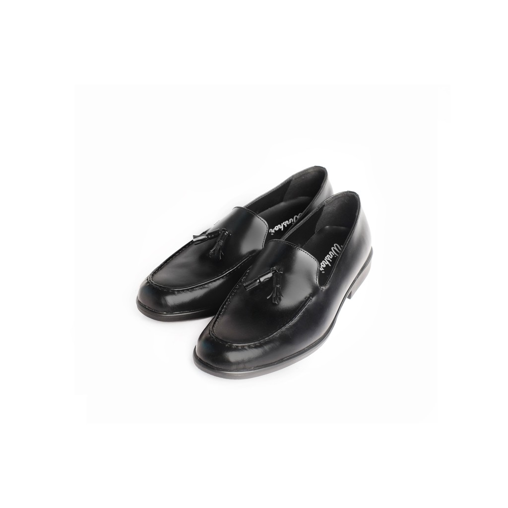 Sepatu Loafer Pria -  Winshor - 7813 - Tazzel - Black