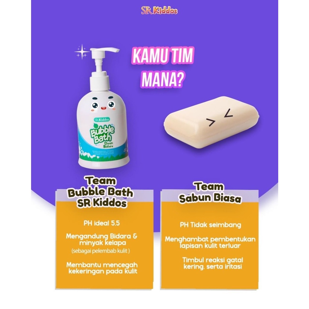 SR12 Shampo Bayi Penumbuh Rambut Bayi Sabun Bidara Sabun Bayi Sabun Mandi Bayi Perlengkapan Mandi Bayi Shampoo Conditioner Bidara SR12 Bubble Bath Bidara SR12