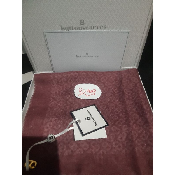 Buttonscarves Tapis rosewood