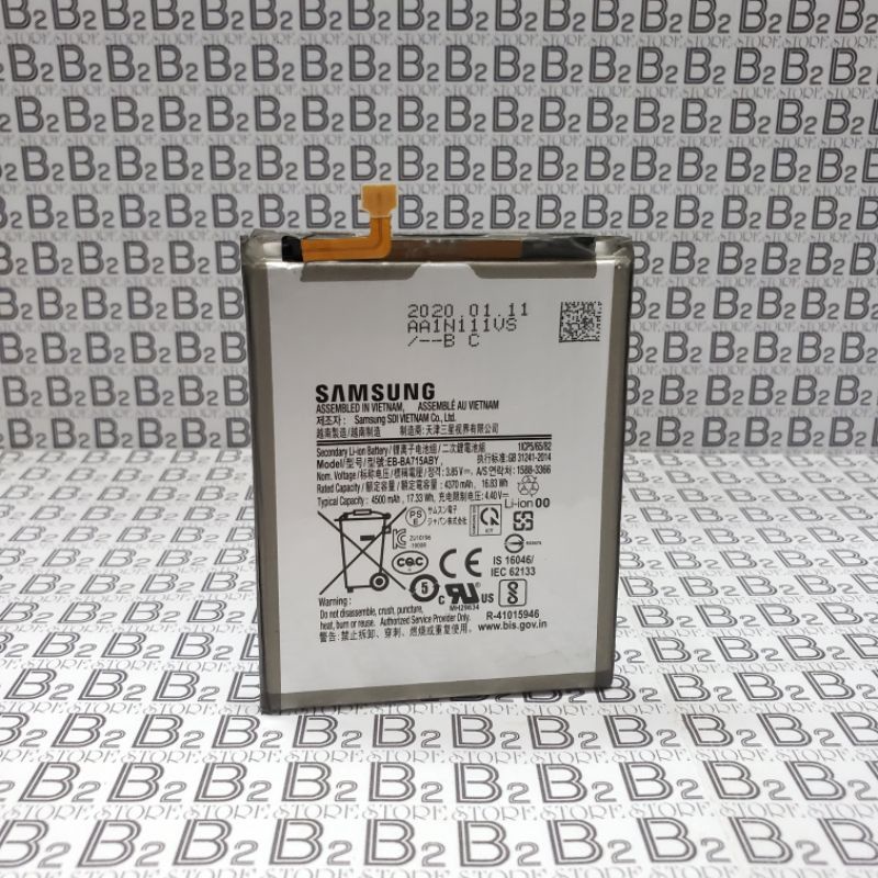 original batre baterai battery samsung galaxy a71 a715f   a715 garansi