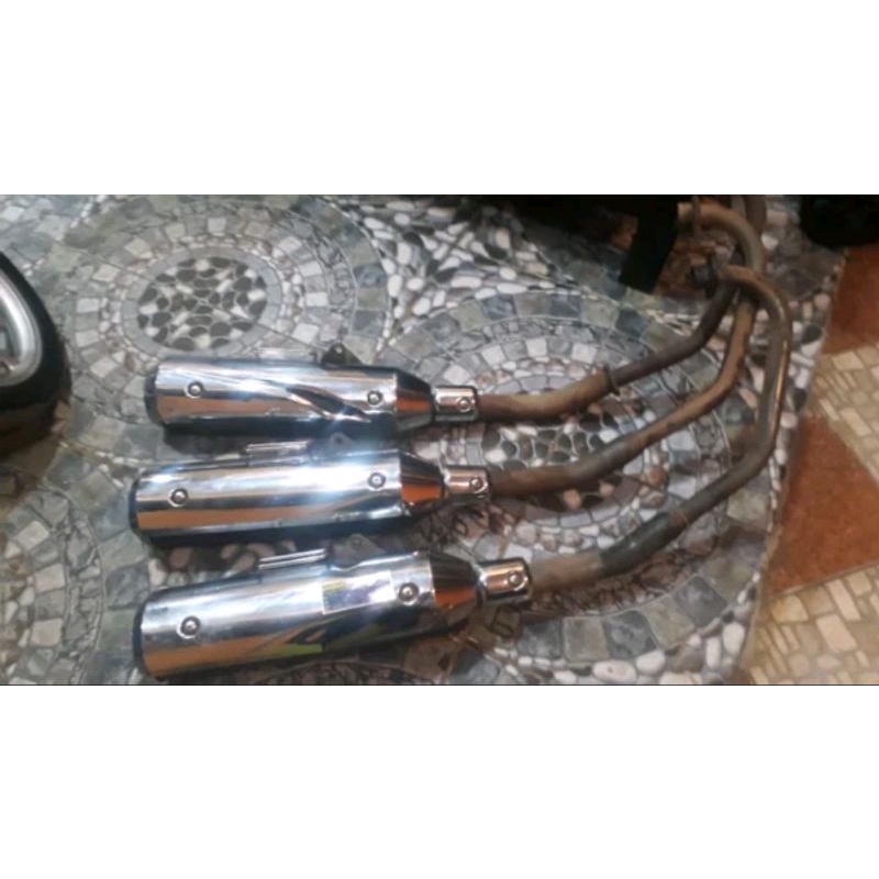 Knalpot Honda Tiger Revo Tirev Tirep 2000 Ori Original 2nd Copotan