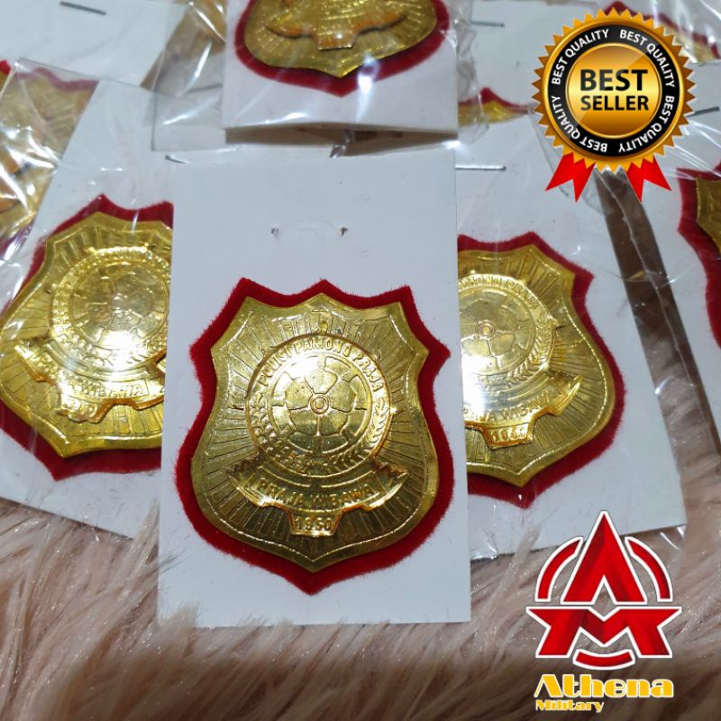 Pin kewenangan pol pp kecil | tanda kewenangan pol pp | pin pol pp | atribut pol pp