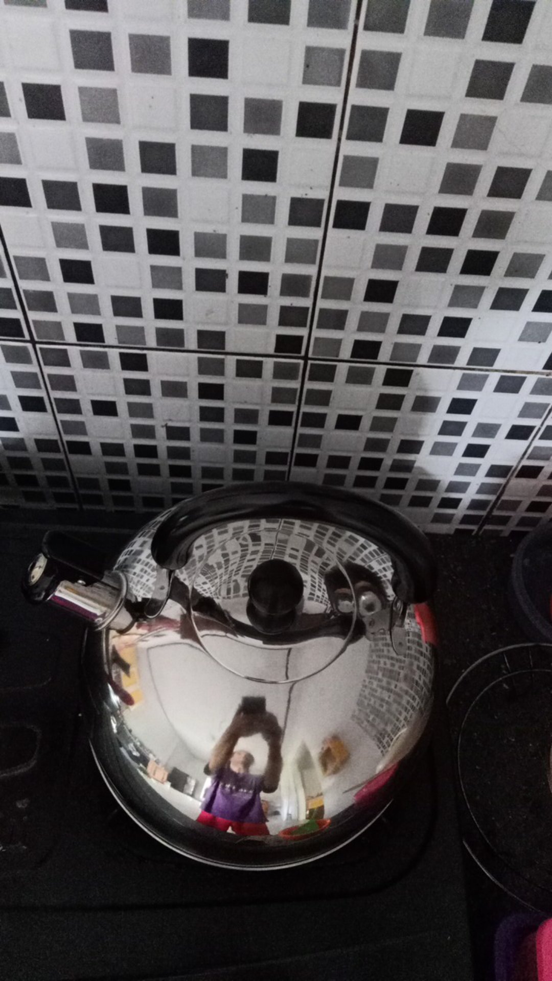 Teko Bunyi 5 Liter/teko Pemanas Air/whistling Kettle Full Stainless