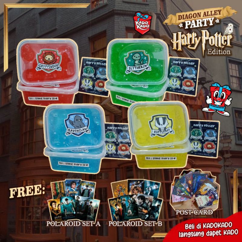 Slimediaryid harry potter edition 200cc by slime diary id FREE BANYAK KADO