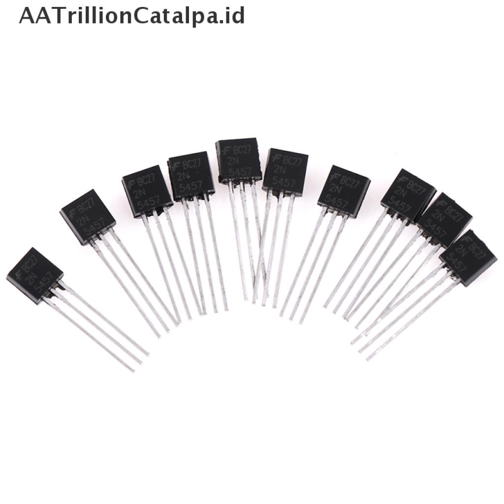 10pcs Transistor N-Channel 2N5457 2N5457G TO-92