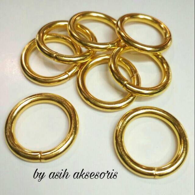 Ring bulat 2cm (RB 2/4 Mas)