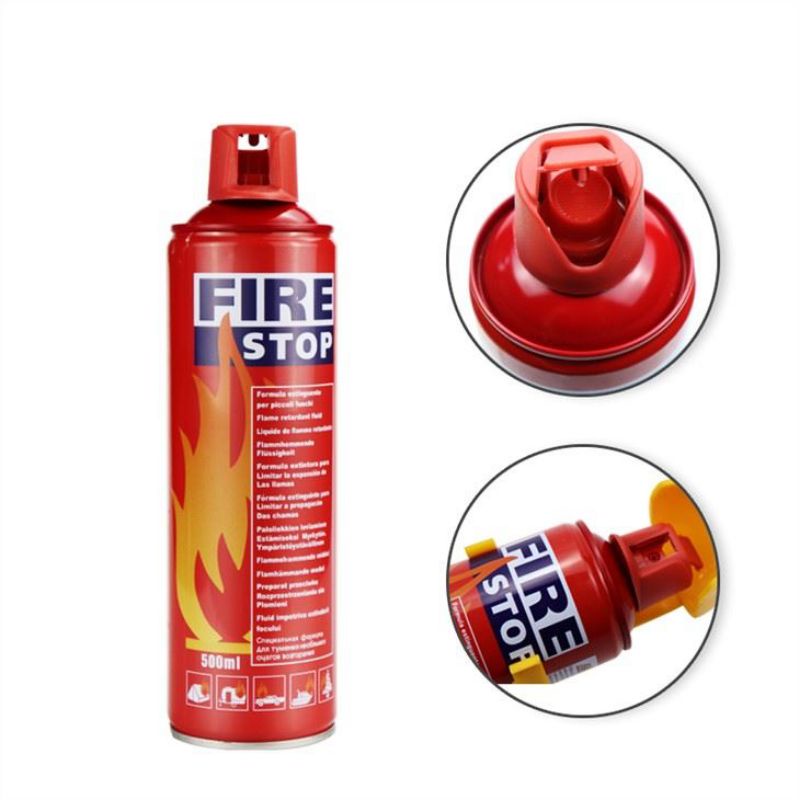 Alat Pemadam Api Kebakaran Mobil Rumah Emergency Fire Stop Firestop 500Ml Pemadam Darurat Portabel