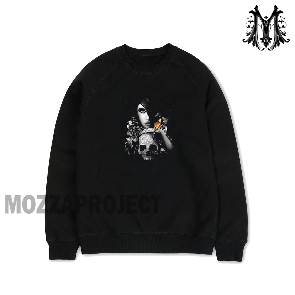 Mozzaproject Crewneck Sweatshirt Pria Dan Wanita Rebel