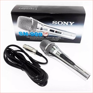 SONY SN-909 Mic Kabel Karaoke Microphone Suara Bagus