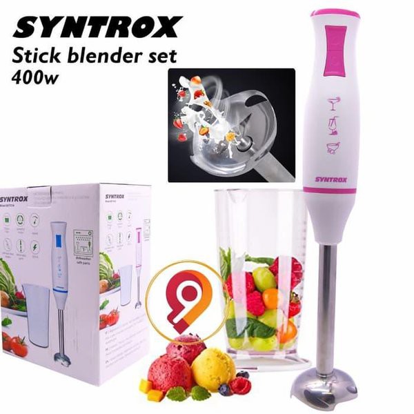 Hand Blender Syntrok Blender Tangan Blender Bumbu Multifungsi