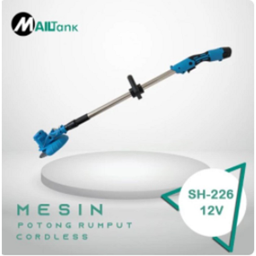 Mesin potong rumput baterai-cordless grass trimmer 1 mailtank sh 226