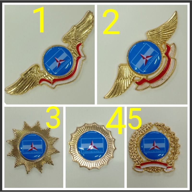 PIN PARTAI DEMOKRAT MAGNET BROS PARTAI DEMOKRAT MAGNET