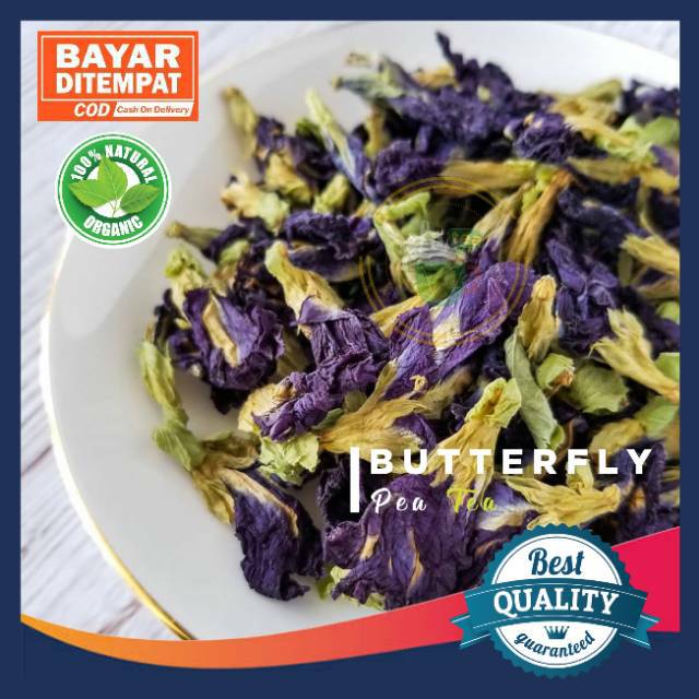 

BEST QUALITY Teh Bunga Telang Kering / Buyterfly Tea / Kembang Telang Kering