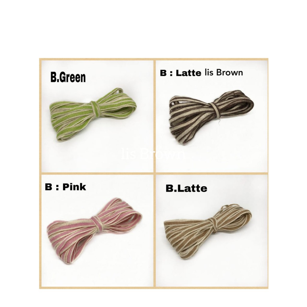 1 YARD - 1 CM | PITA GONI WARNA SERI B | PITA HAMPERS KADO