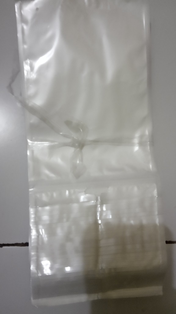 Plastik Klip / Plastik Ziplock Putih 13x21 Cm Plastik Aksesories Dengan Handle