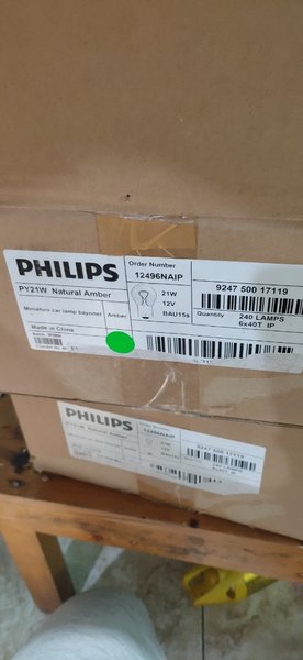 Lampu Sen Sein Kaki 1 Putar 12V 21W PHILIPS