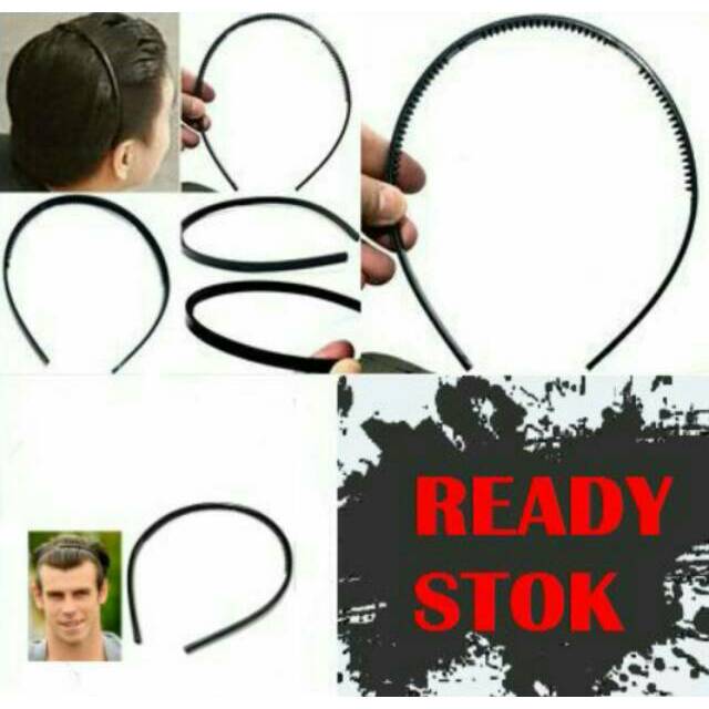 Bando Pria Bando Sport Bando Polos Black