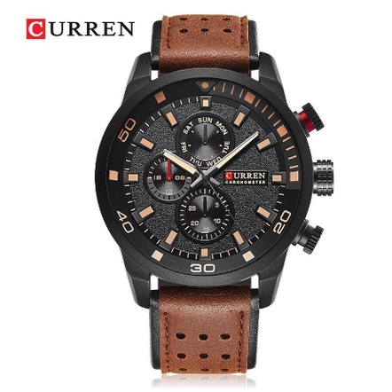 JAM  TANGAN PRIA CUREN CURREN ANTI AIR SIMPEL ORI ORIGINAL 8250