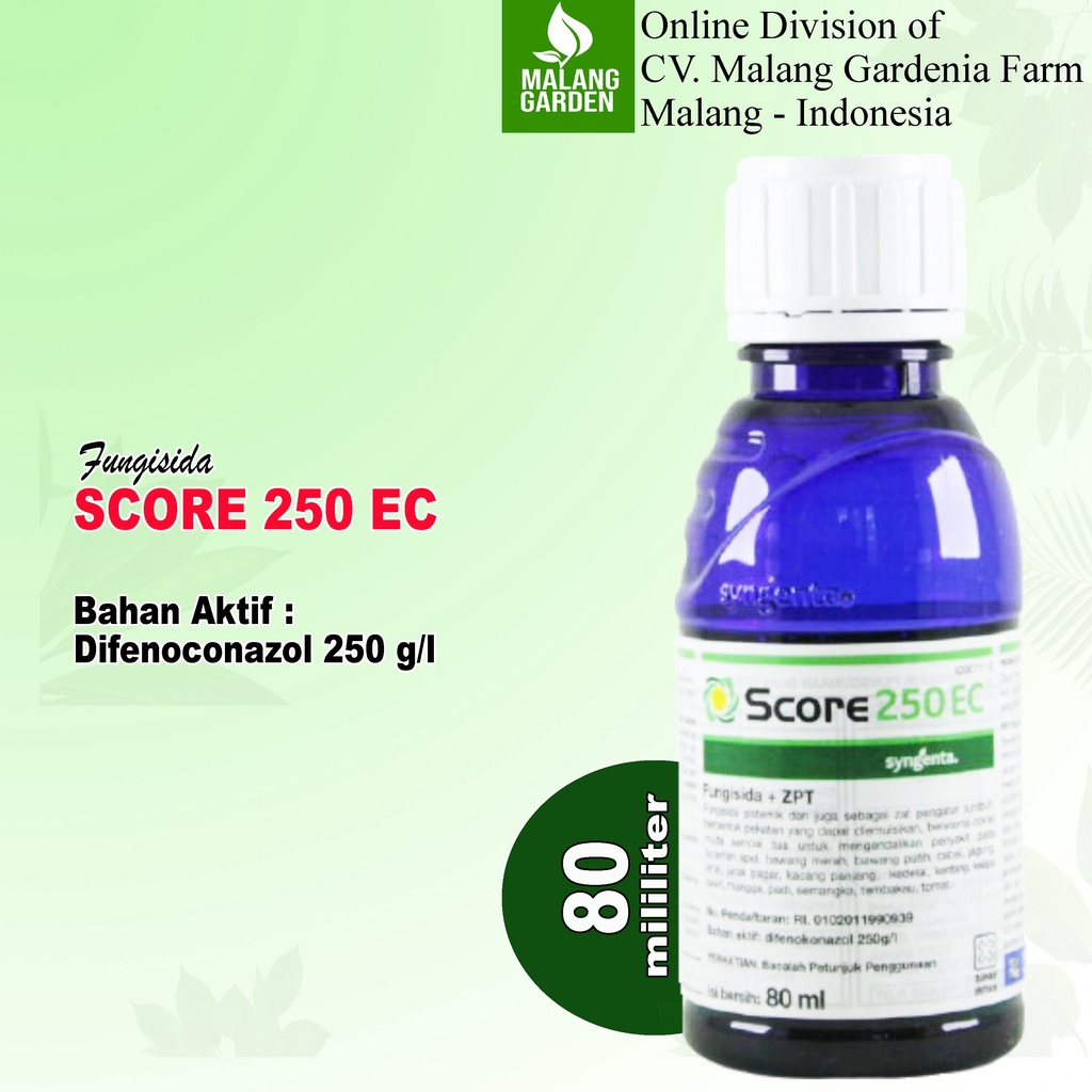 Fungisida Score 250EC 80ml | Fungisida Score 80ml | Score 80 ml Syngenta Original