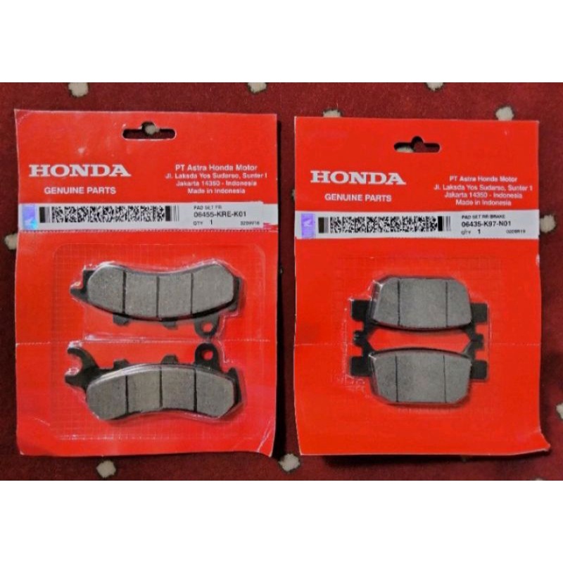 kampas rem depan belakang pcx new 150 lokal cbs
