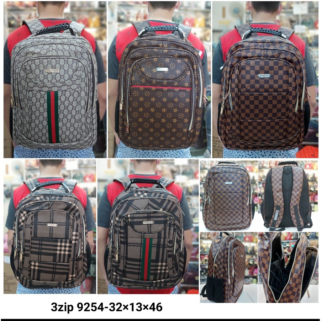 Tas ransel import kerja laptop pria wanita modis