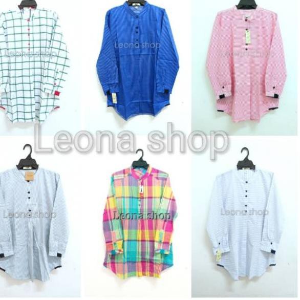 Barang Pilihan.. KEMEJA TUNIK THREE COINS( 3 COINS/3C) SIZE  L - GESER ==>