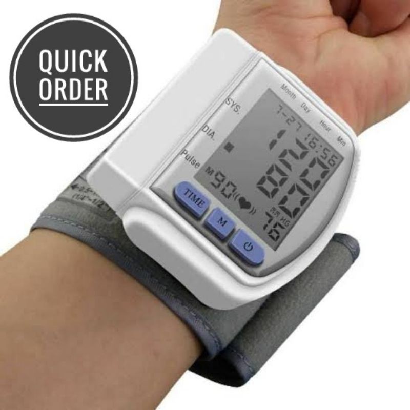 тонометр "yongrow". Electric blood pressure monitor wrist.