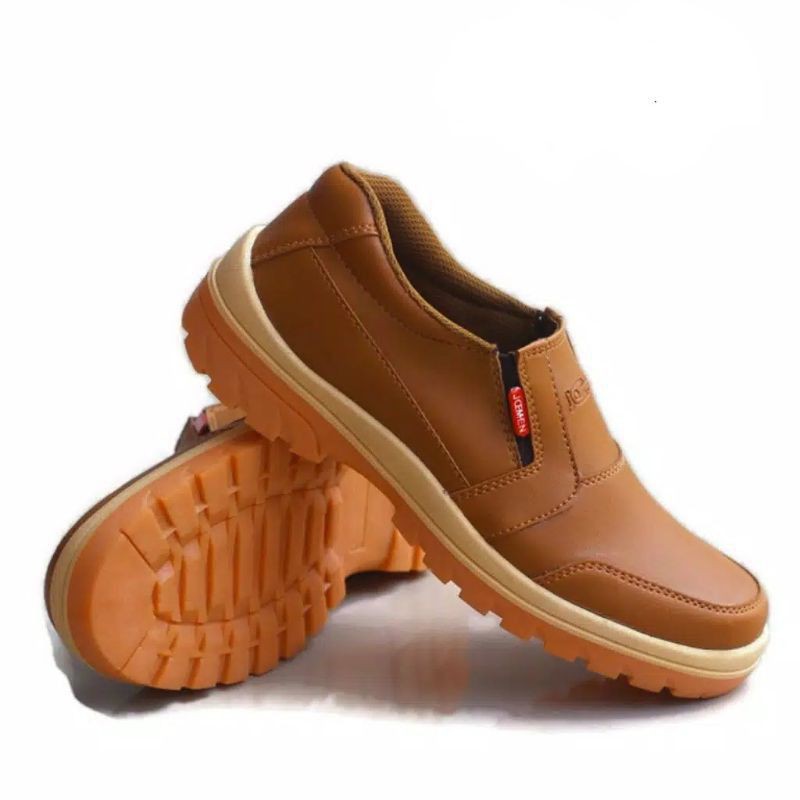 BIG SALE !! 100% SEPATU KULIT ORIGINAL IMPORT J40 SEPATU KERJA-Tan