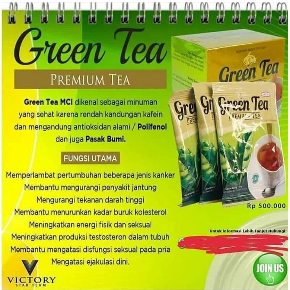 

GREEN TEA PREMIUM TEA MCI
