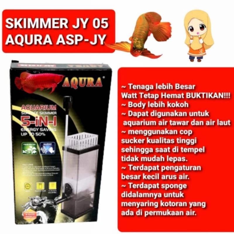 Filter SKIMMER aquascape AQURA ASP JY 05