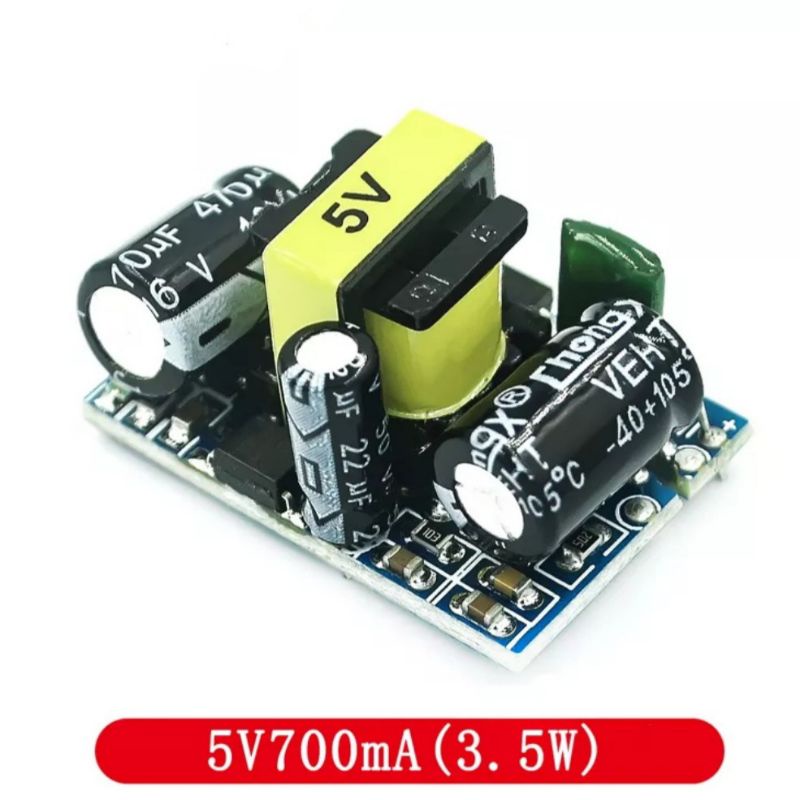 Module Power Supply AC-DC 110-220VAC to 5VDC 700mA 3.5W Buck Converter