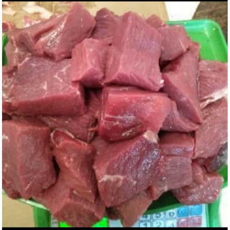 

daging sapi lokal (rendang) dijamin fresh segar 1kg