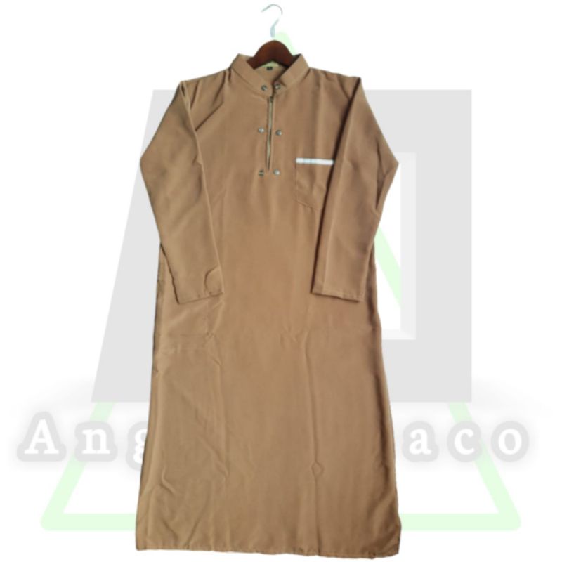 Jubah Gamis Pria Dewasa Mocca / Jubah / Gamis / Jubah Gamis / Jubah Gamis Pria Dewasa