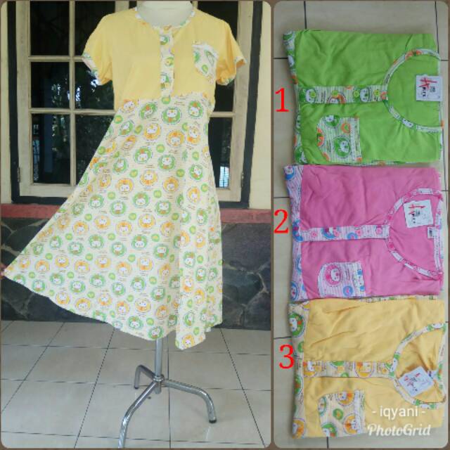 Daster Amro / Daster kaos Amro pendek bawah klok