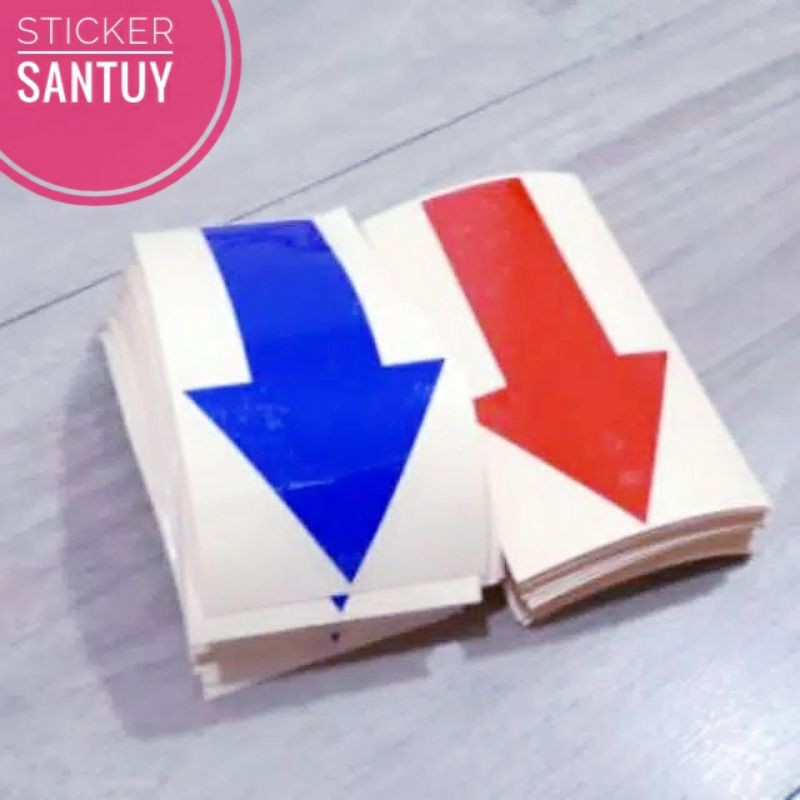 Sticker anak panah untuk tangga cutting stiker anak panah untuk tangga