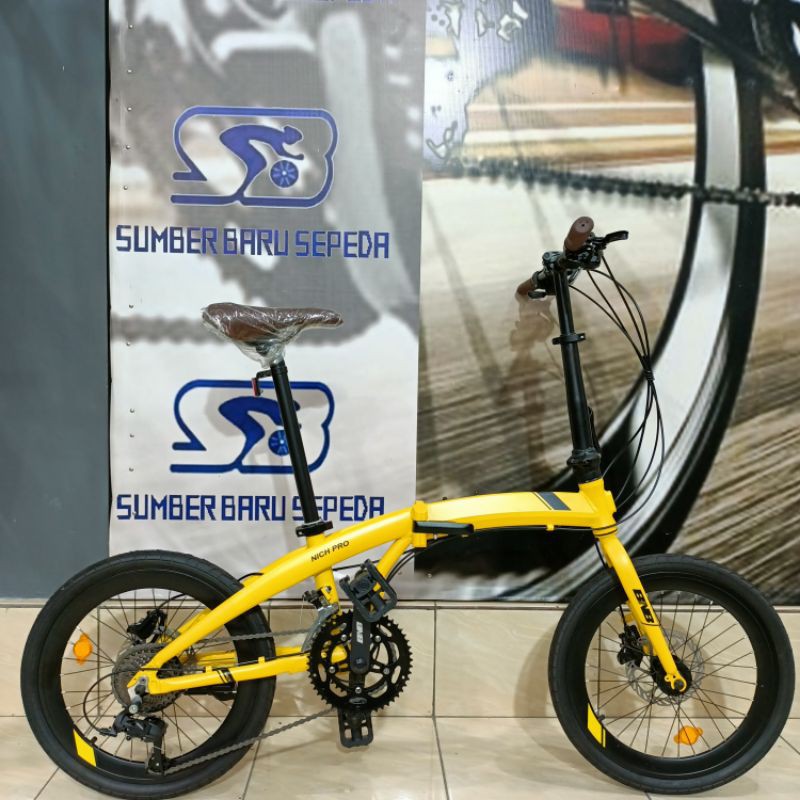Sepeda Lipat BNb Nich Pro 9.2 20 Inch Hidrolik alloy