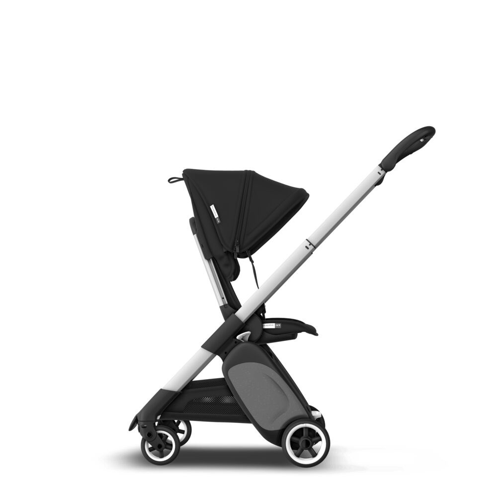 Bugaboo Ant Complete Stroller Alumunium Black - Stroller Bayi (Hitam)