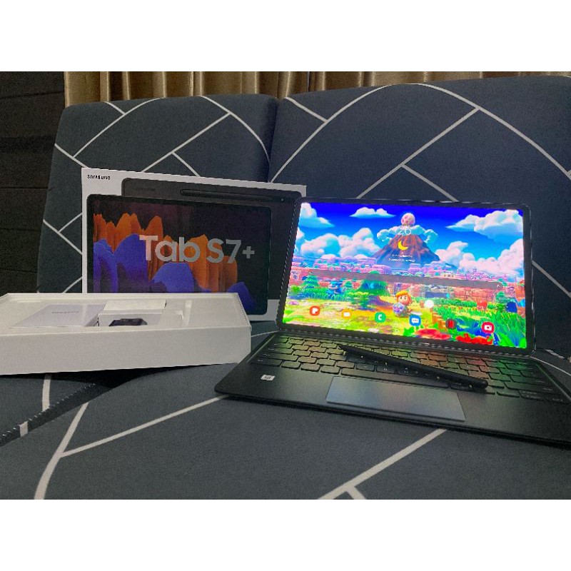 Samsung Galaxy Tab S7 Plus Second + Samsung Keyboard